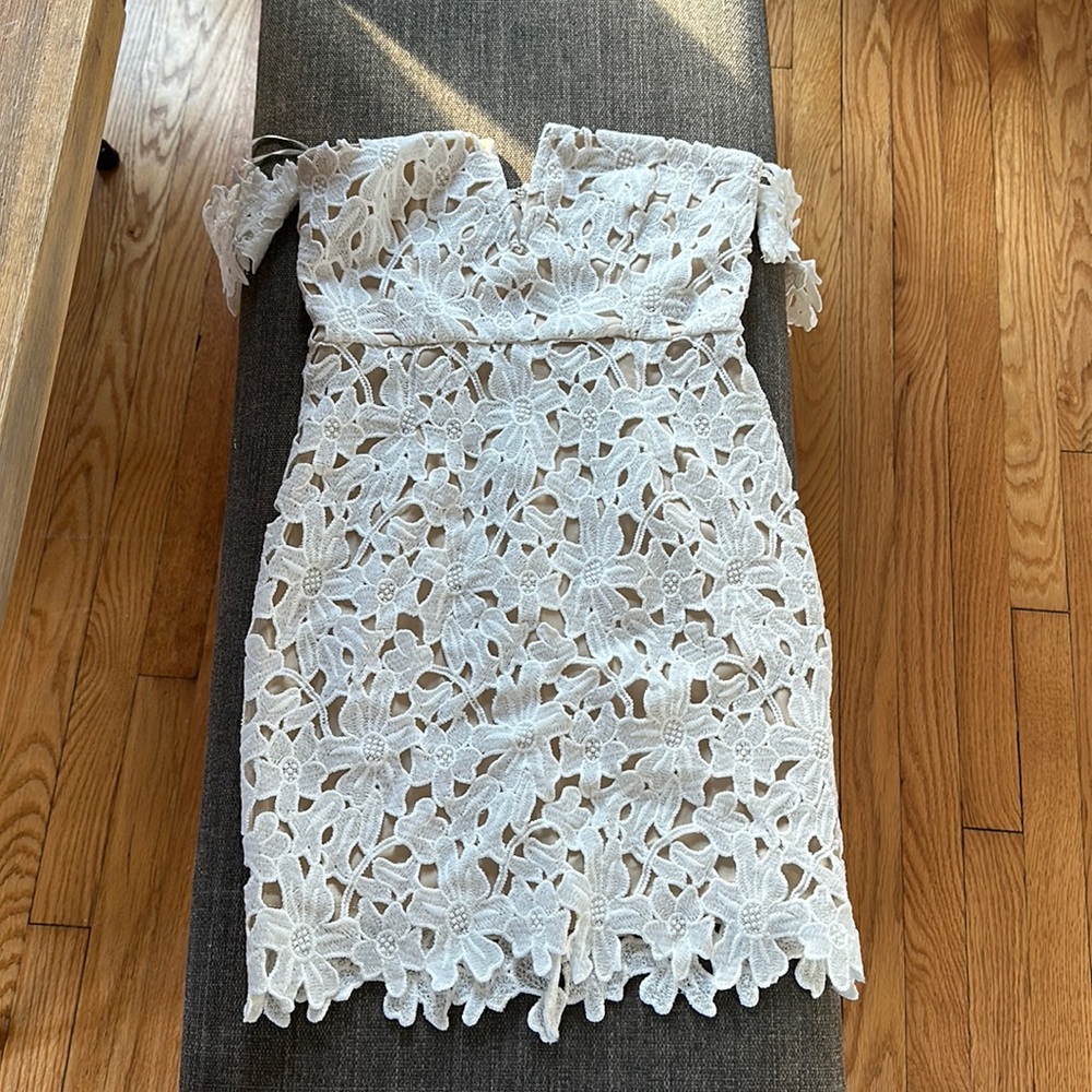 White minidress brand new